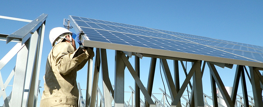 太陽光発電イメージ